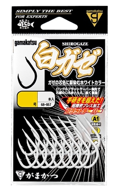 がまかつ　A1 白ガゼ　16，17号