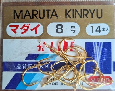 金龍ハリ　マダイ8号　