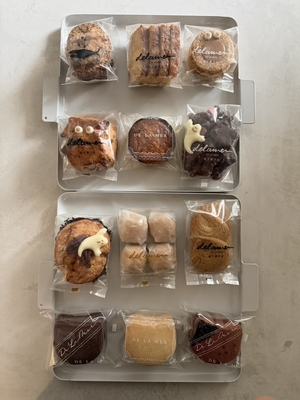 DELAMERクッキー&スコーン便　写真のお菓子12個入り　冷蔵便
