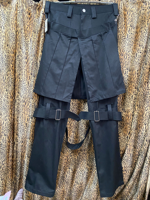 ORIGINAL ボンデージ・パンツ_BLACK_Cotton100%