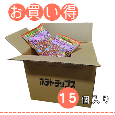 落花生味噌ポテトチップ　箱売り
