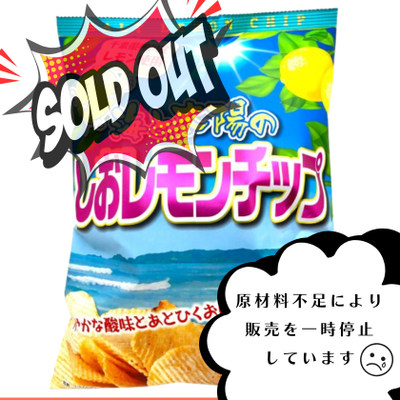 しおレモンチップ 100g  ご当地ポテトチップ 