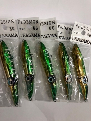 (タイジギング）FS,DESIN　IKASAMAグリーンゴールド
