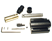 タナカ ガスガン コルトパイソン357マグナム対応 アルミ削り出し強化