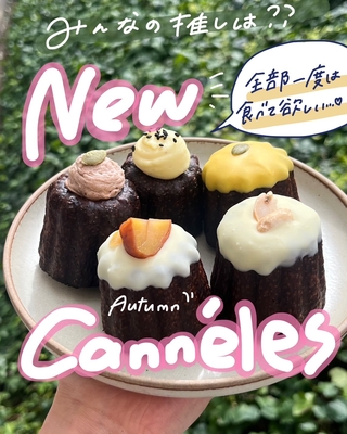 Cセット★11/15までに順次発送予定【🎃新作！秋カヌレ便🌰】(＋クール送料) 