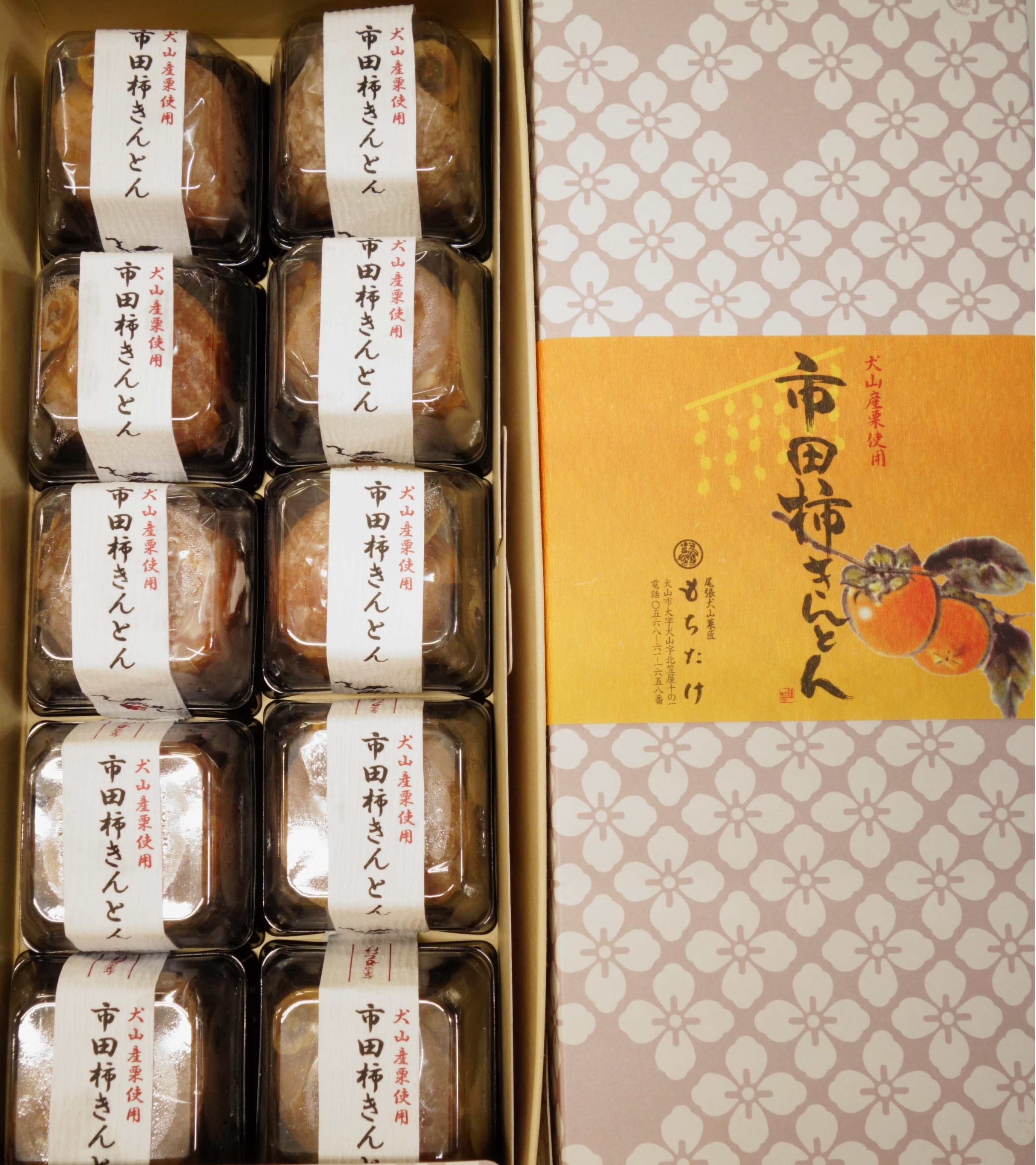 市田柿きんとん10個入り | もちたけオンライン