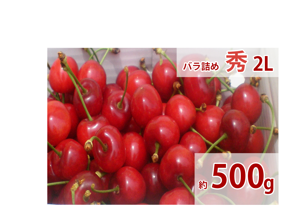 さくらんぼ 最高級品種（佐藤錦・紅秀峰） 贈答用 バラ詰め 秀