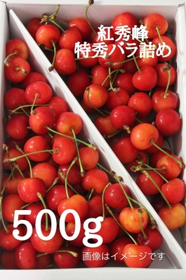 紅秀峰　特秀バラ詰め　500ｇ　2Ｌ～3Ｌ