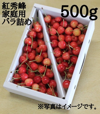 紅秀峰　家庭用バラ詰め　500ｇ　L~2Ｌ