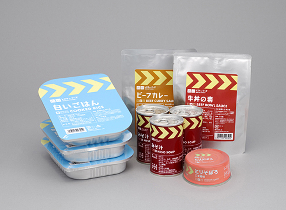 レスキューフーズ 一日セット カロリーアップ3箱＆そのままご飯(五目