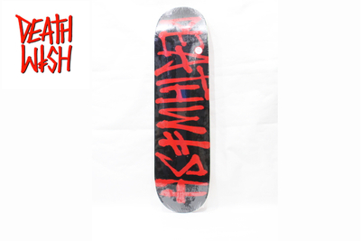 DEATHWISH DEATHSPRAY BLA/RED DECK 8.25