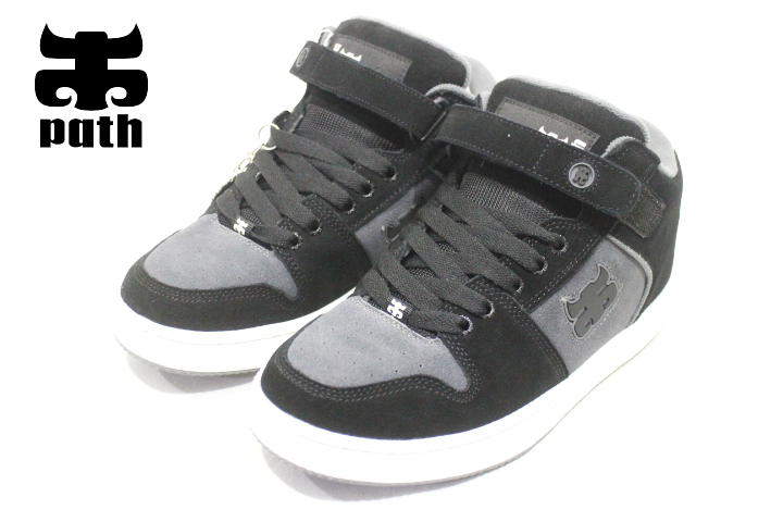 IPATH GRASSHOPPER BLACK/GREY SUEDE | アクションブルーチップ