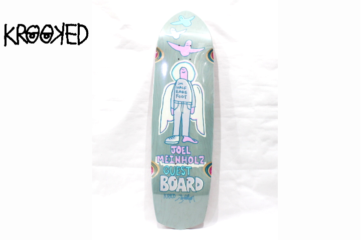 送料込KROOKED ZIG ZAGGER JOEL GUEST 8.62正規品 KROOKED JOEL MEINHOLZ GUEST PRO ZIG ZAGGER 8.62 | アクションブルー