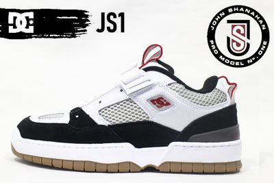DC SHOES JS1 (BLACK/WHITE/RED)