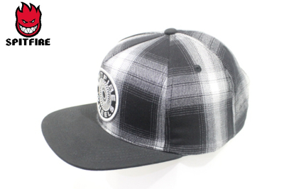 SPITFIRE CLASSIC 87SWIRL PATCH SNAP BACK BLACK