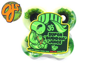 OJ WHEELS Cru-Zen Super Juice Emerald Marble Swirl 78a