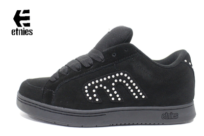 ETNIES KINGPIN BLACK/BLACK/SILVER