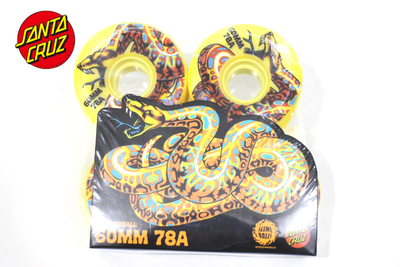 SANTA CRUZ SLIME BALLS KENDALL SNAKE OGSLIME YL 60mm78a