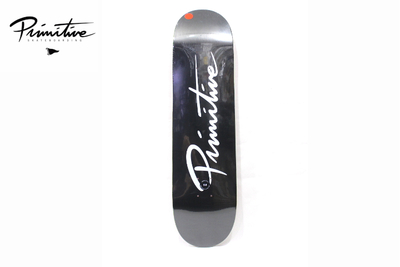 PRIMITIVE NUEVO SCRIPT CORE BLACK/WHITE 8.0