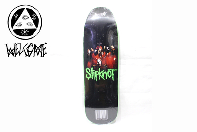 WELCOME X SLIPKNOT SELF-TITED DECK 9.67