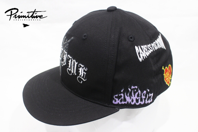 PRIMITIVE BLACK CAP