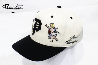 PRIMITIVE BLACK/WHITE CAP