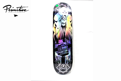 PRIMITIVE LEMOS GORILLA SPECTRA DECK BLACK 8.25