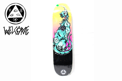 WELCOME CHEETAH - BLACK SURF FADE 8.25