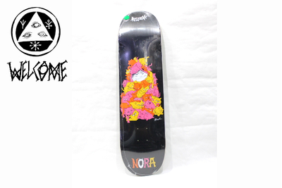 WELCOME PURR PILE - BLACK 8.25