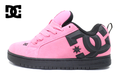  DC SHOES COURT GRAFFIK BEVELED PK/PK/BK