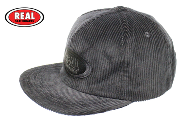 REAL OVAL SNAPBACK CORDUROY
