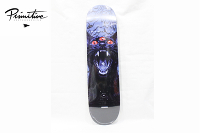 PRIMITIVE HAMILTON BLACK CAT DECK 8.0