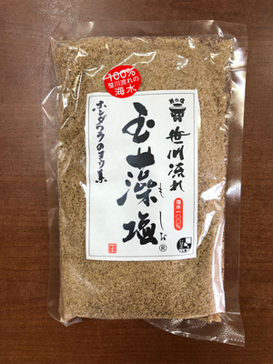 塩 新潟の塩 天然海水塩 玉藻塩 350ｇ