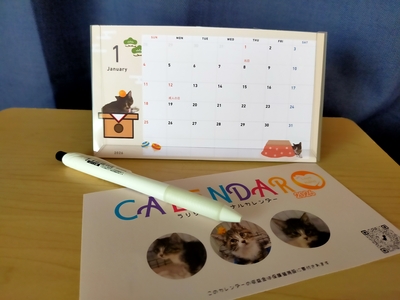 20個限定 うりりんオリジナルカレンダー
