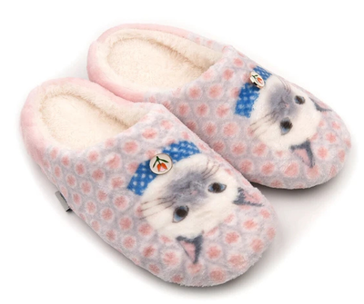 シャムネコ スリッパ ルームシューズ