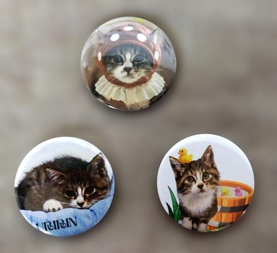 うりりんチャリティグッズ「大きな マグネット３種類」　　　　　　　　　　　　　　　