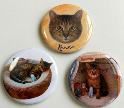 くるみん支援 缶バッチ3個セット
