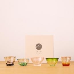 田酒×津軽びいどろコラボおちょこギフトセット | 酒の柳田ネットショップ