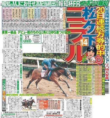 【最終版】3月7日付スポーツ報知大阪本社版(24ページ)