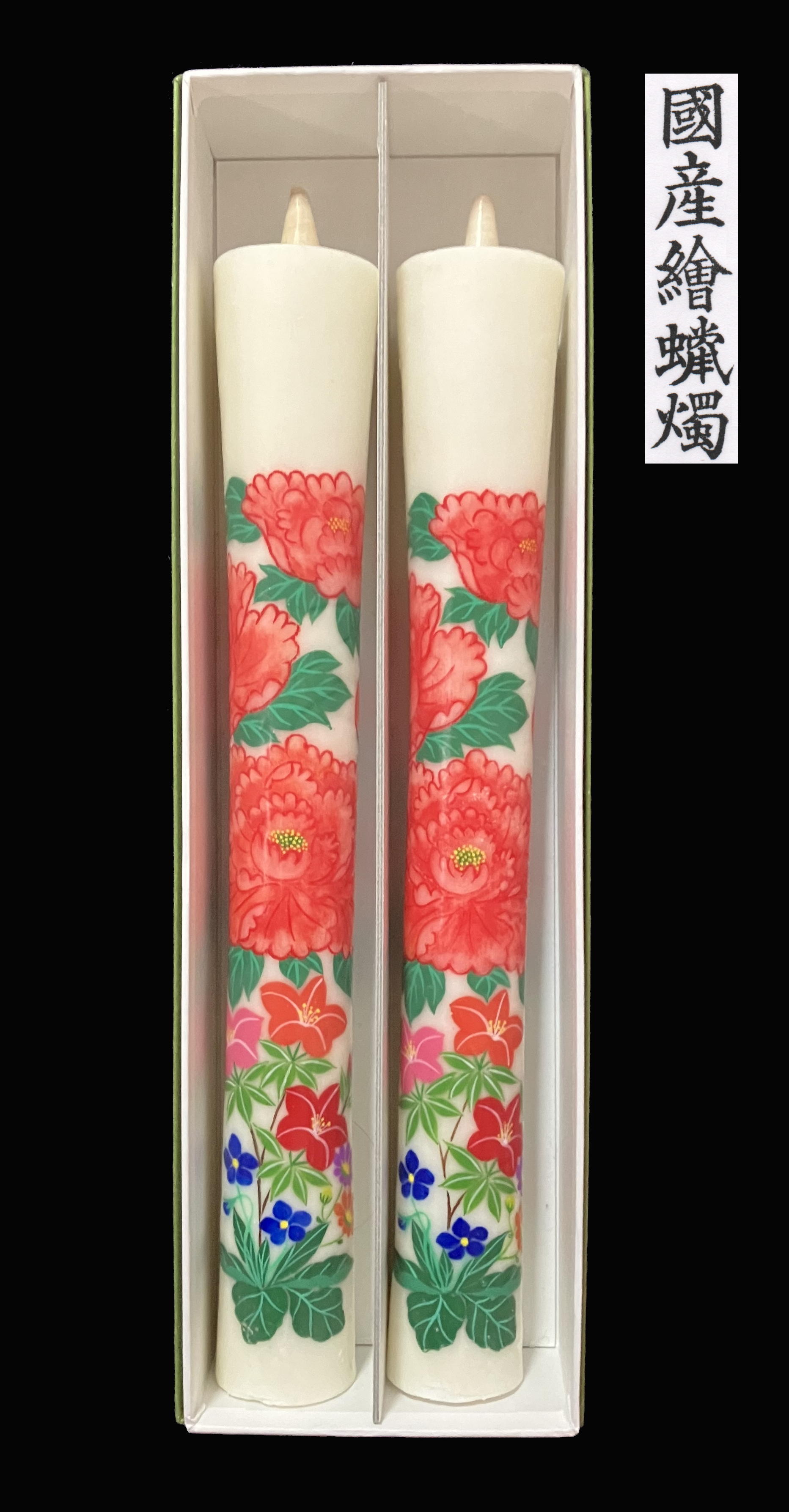 会津絵ろうそく100号 | 小澤蝋燭店クロネコ通販