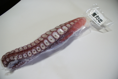 煮たこ足(1本真空)  Ｌサイズ(約800g)