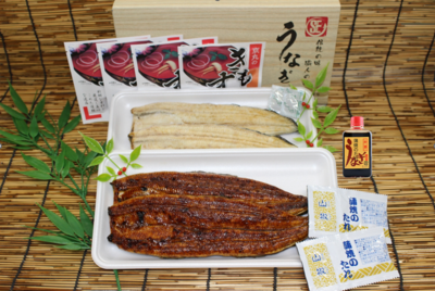 【送料込】蒲焼白焼 食べ比べｾｯﾄ