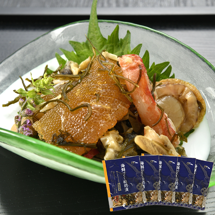【まとめ割】海鮮づくし松前漬 180g×5P（900g）［着色料、保存料不使用］冷凍【送料込み】