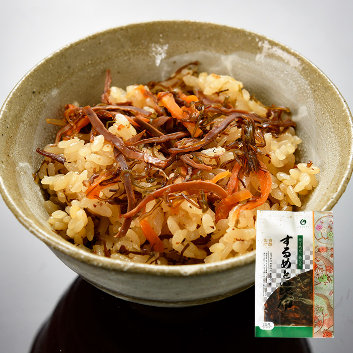 ★値下げ中【するめと昆布炊き込みご飯の素】（化学調味料・着色料・保存料不使用）ネコポス発送【送料込み】