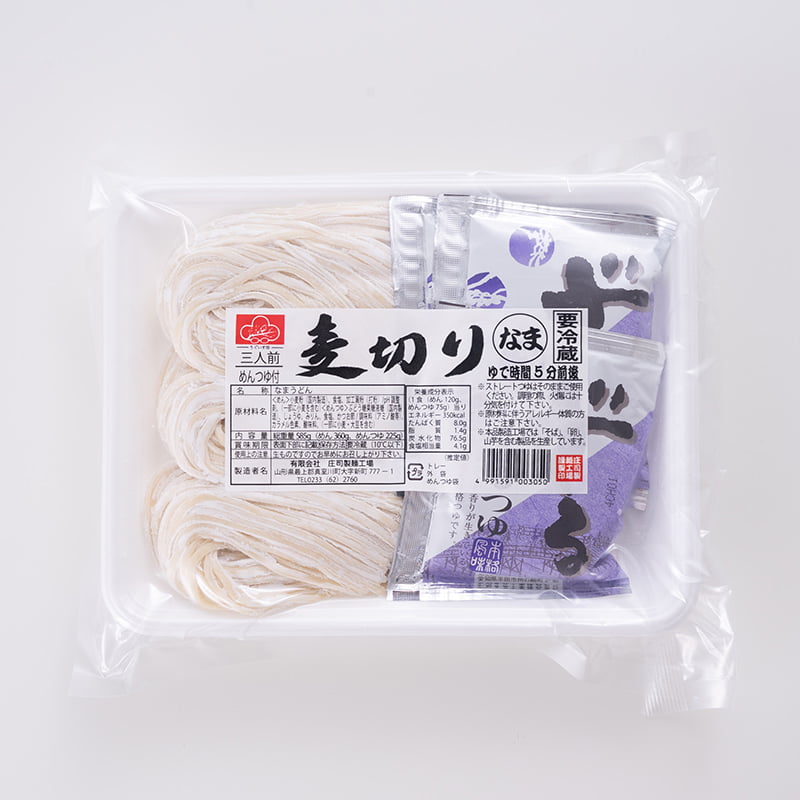 ゆき✩.*˚ 業務用 製麺機 、散粉機、切り歯等製麺一式 麦切り（3食入つゆ付） | 庄司製麺工場オンラインショップ