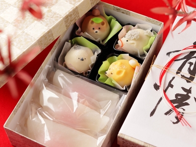 癒しの上生菓子セット『  冬の生物たち 』 