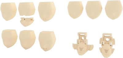 ◆メガミデバイス M.S.G 03 フェイスセット 朱羅用 スキンカラーA