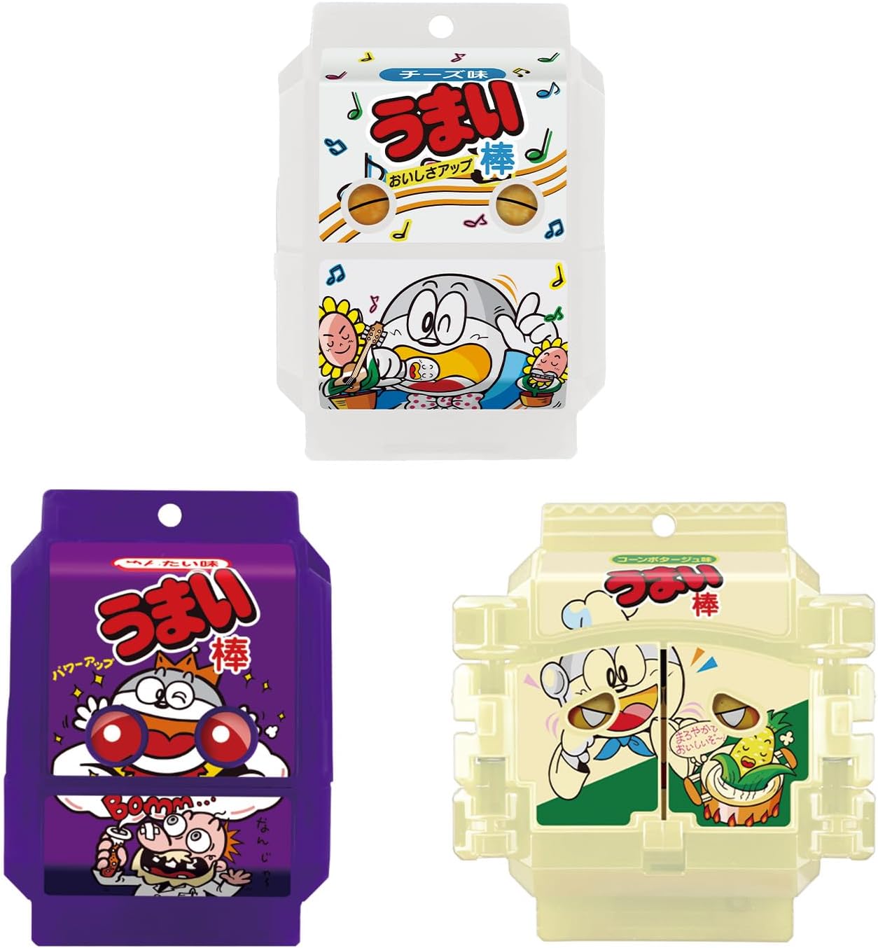 うまい棒太郎ページ キャラクター紹介｜やおきんドットコム