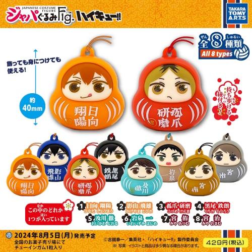 2BOX計20個ジャパぐるみfig.　ハイキュー!! Amazon | タカラトミーアーツ(TAKARATOMY A.R.T.S) ジャパぐるみ