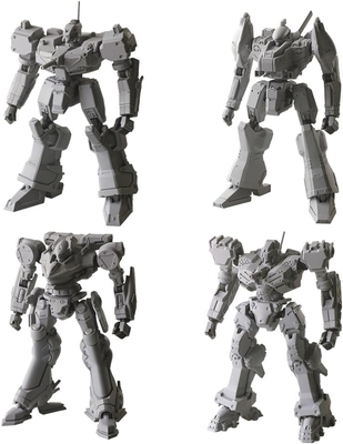 アーマード・コア ストラクチャーアーツ ノンスケールプラスチックモデルキット シリーズ　Vol.１(4)